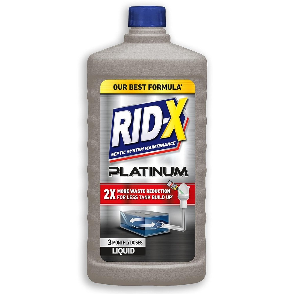 Septic Tank Treatment Liquid Platinum 3 Month Supply Best Septic Tank Cleaner