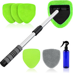 XINDELL Interior Windshield Cleaner Tool – Car Interior Window Cleaning Kit with