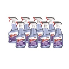Windex? Non-Ammoniated Multi Surface Cleaner, Pleasant Scent, 32 oz Bottle, 8/Ca