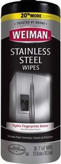 Weiman 12 oz. Stainless Steel Cleaner Wipes 30 ct