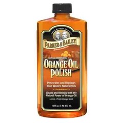 (2-Pack) PARKER & BAILEY ORANGE OIL POLISH Furnitures Woods