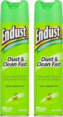 Multi-Surface Dusting and Cleaning Spray, Green Apple, 2 Count