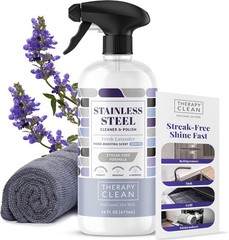 Therapy Stainless Steel Cleaner Polish Lavender Spray
