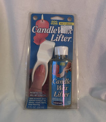 Goo Gone Candle Wax Remover Liquid 2 fl oz Will Not Scratch w/ Scraper Made USA