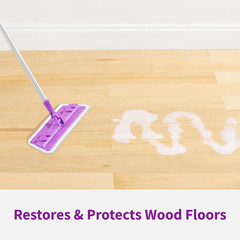 Wood Floor Restorer 32 Ounce, Scratch Filler, High Gloss Finish, Protects