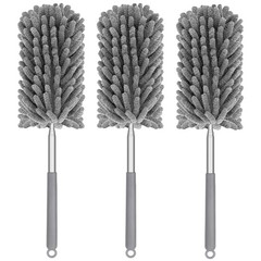 Mini Duster for Cleaning, 360° Bendable Hand Dusters with Extension Pole, Was…