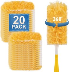 Heavy Duty Duster Refills, Unscented Disposable Dusters Kit For Cleaning Dusting