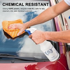 4 Pack 24 Oz Plastic Spray Bottles – All-Purpose Leak Proof Sprayers with Adjust