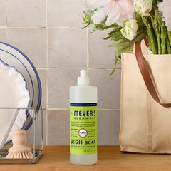 MRS. MEYER’S CLEAN DAY Liquid Dish Soap, Lemon Verbena, 16 fl. Oz
