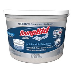 Damprid Moisture Absorber, Tub, 47 1/2 oz FG50FFESB Damprid FG50FFESB
