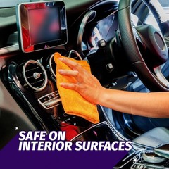 Versatile 23 fl oz Car Window Cleaner – Ammonia-Free with Crystal Rain Freshness