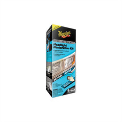 Meguiar’s MIR.G2970 Meguiars G2970 Two-Step Headlight Restoration Kit, 28.8% VO