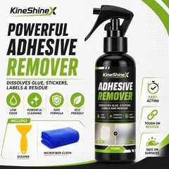Adhesive Remover Spray for Cars–Paint Safe Formula Removes Glue,Stickers, Labels