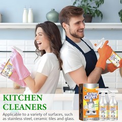 Kitchen Foam Cleaner,Stubborn Stains Cleaner,Powerful Clean Kitchen Oil Stain…