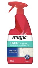 Heavy Duty GROUT CLEANER cleans Ceramic Porcelain Tiles Stays Clean MAGIC 1819
