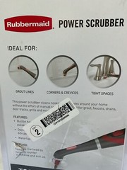 Rubbermaid Power Scrubber 2x Faster Cleaning Power plus Bonus Head