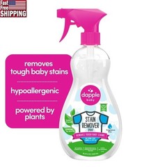 Plant Based Baby Stain Remover Spray Hypoallergenic Cleaner Fragrance Free New