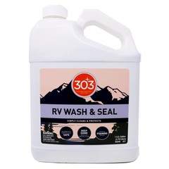 303 Products RV Wash & Seal 1 Gallon pH Neutral HighFoam RV Cleaner & Gloss