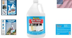 Scrub-Free Rust Stain Remover – 128 Oz Cleaner for Marine and RV Surfaces