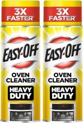 Easy-Off Heavy Duty Oven Cleaner – Lemon Scent Spray, 14.5 oz (Pack of 2)