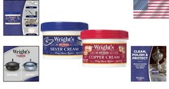 Silver and Copper Cleaner and Polish 16 Ounce Low Odor Anti Tarnish Formula