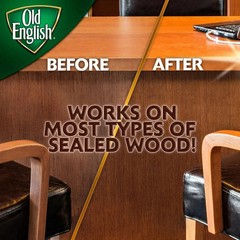 Old English Dark Wood Furniture Oil Scratch Cover Polish, 8oz