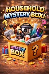 Cool Grab Bag of Miscellaneous Treasures NEW Household and Personal Items