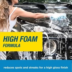 High Foaming Car Wash Concentrate Cleaner Streak Free Biodegradable Safe Gloss