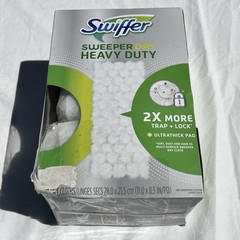SWIFFER SWEEPER 32 HEAVY DUTY DRY SWEEPING DRY CLOTHS Open Box Cleaning Disposab