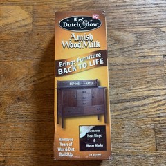 New Dutch Glow Amish Wood Milk 12 FL Oz Brings Furniture Back To Life