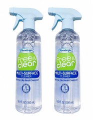 Homebright Multi-Surface Cleaner Spray 16.9 fl oz, Fragrance Free, Plant Based
