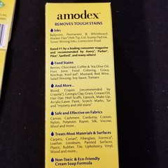 Amodex – Non-Toxic – Ink & Stain Remover & Stain Wipe Set – Brand New