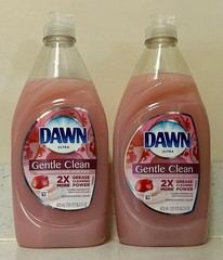 2 DAWN Pomegranate Rose Water Ultra Gentle Clean Dishwashing Soap