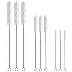Drinking Straw Brush Kit Extra Long Pipe Cleaners Sippy Cup Bottle And Tube NEW