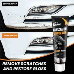 1~5x Car Scratch Repair Wax, Car Scratch Remover Wax with Sponge and Towel 120ml