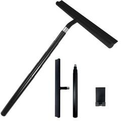 Multiple Surfaces Silicones Squeegee Telescoping Handle For Window Bath Floor