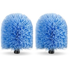 Cobweb Duster Head 2 Pack Microfiber Bristles For Pole Big Blue Spider Web Remov