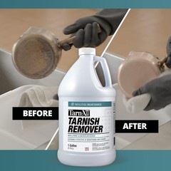 Tarnish Remover 128 Fl Oz Industrial Grade Non Flammable Cleaner