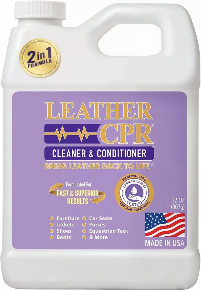 Leather Cpr Leather Cleaner And Conditioner – Leather Conditioner For