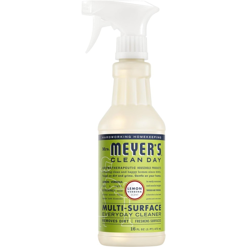 Multi-Surface Cleaner Lemon Verbena 16 Fl Oz Natural Safe For Home