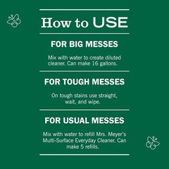 Multi-Surface Cleaner Concentrate Lemon Verbena Eco-Friendly 32 Fl Oz