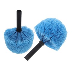 Lightweight Durable Cobweb Duster Head Brush Sky Blue for Hard to Reach Corners
