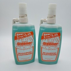 Vintage Regina Steemer Carpet Cleaner Shampoo Cartridge 15oz Each Lot of 2