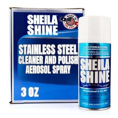 Sheila Shine 3oz Stainless Steel Cleaner and Polish – Cleans, Polishes & Prot…