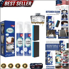 Concentrated Bubble Cleaner Foam – Multi-Surface Spray for Pots, Ovens, and More
