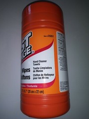 Fast Orange Hand Cleaner Wipes/Towels Textured 72ct