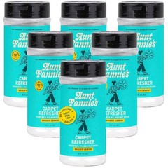 Fresh Lemon Carpet Deodorizer, 6-Pack, Natural Ingredients