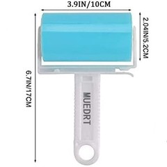 Washable Lint Roller Lint Roller Reusable Sticky Dog Cat Hair Remover Cleaner Wi