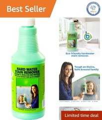 Effective 20.3oz Bioclean Hard Water Stain Remover – Eliminates Rust and Stains