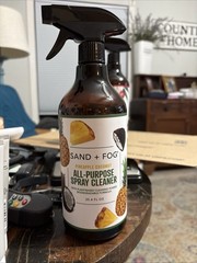 SAND + FOG Plant-Based Kitchen REFRESHER & CLEANER 25.4 Fl Oz Pineapple Coconut